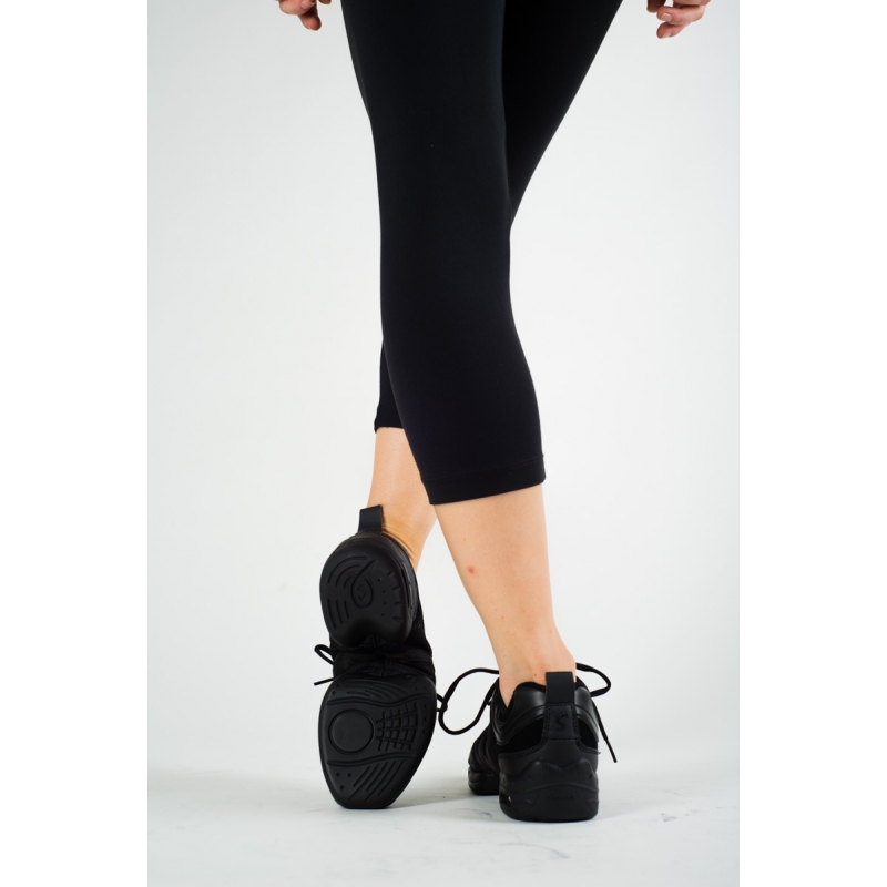 sansha tutto nero dance sneaker