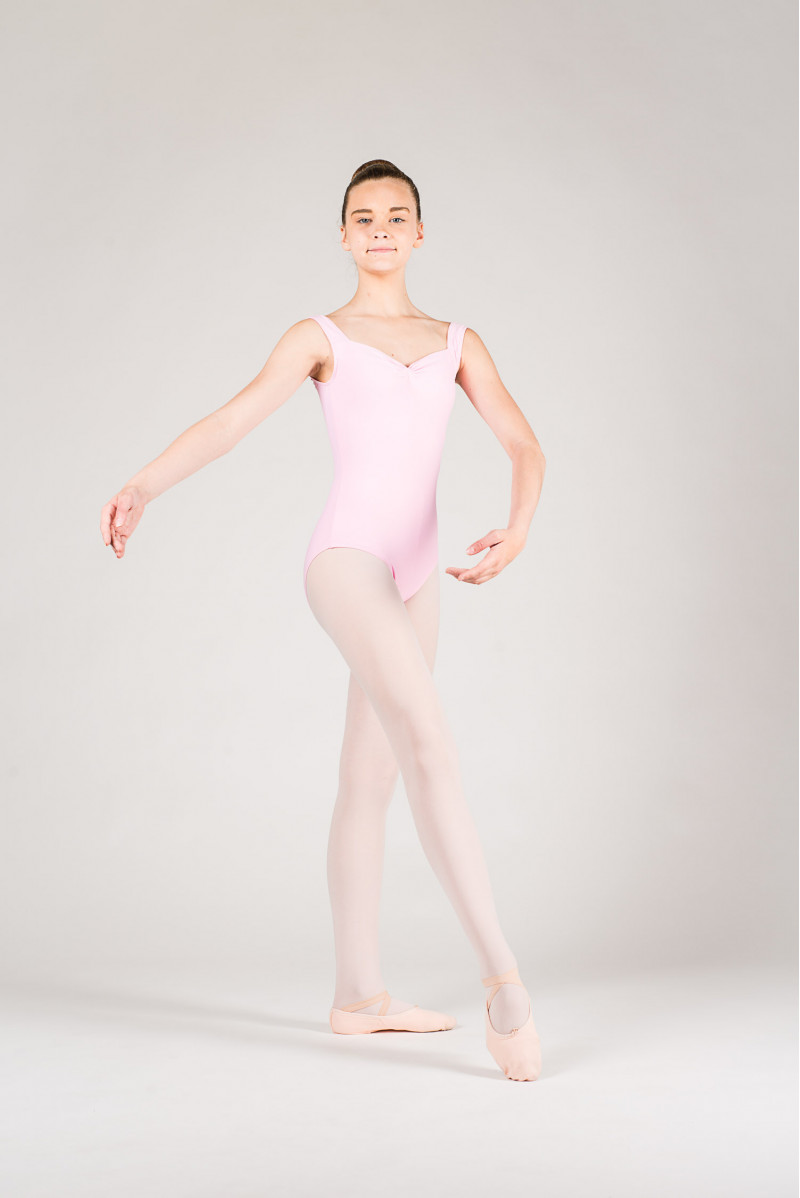 Wear Moi Faustine children pink leotard