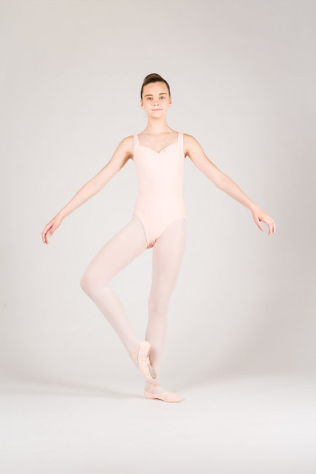 Wear Moi Faustine children peach leotard