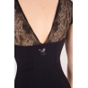 Degas black lace leotard 958MST