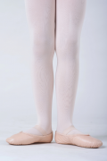 Demi pointe danse Bloch cuir rose