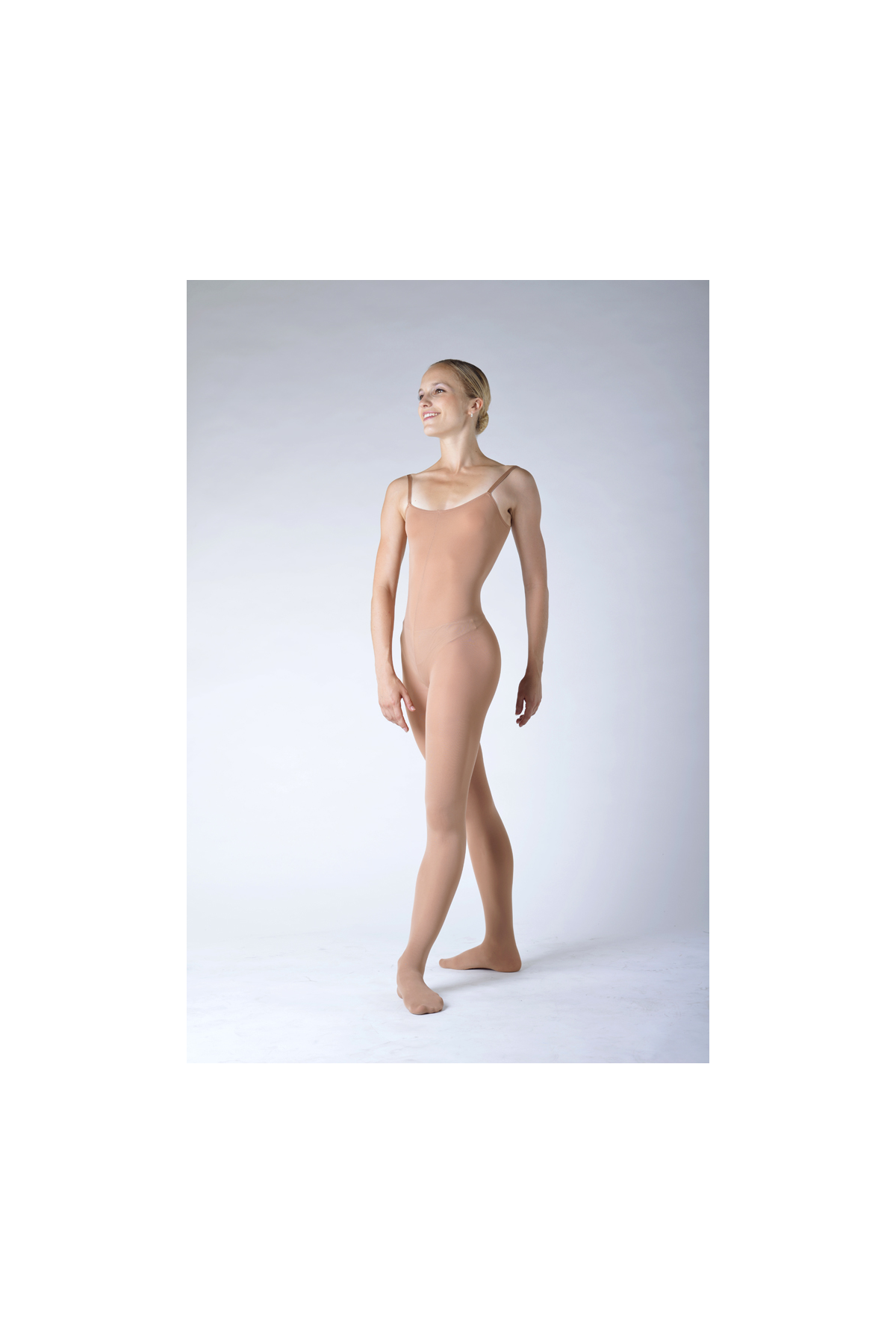 Capezio flesh full body dance tight