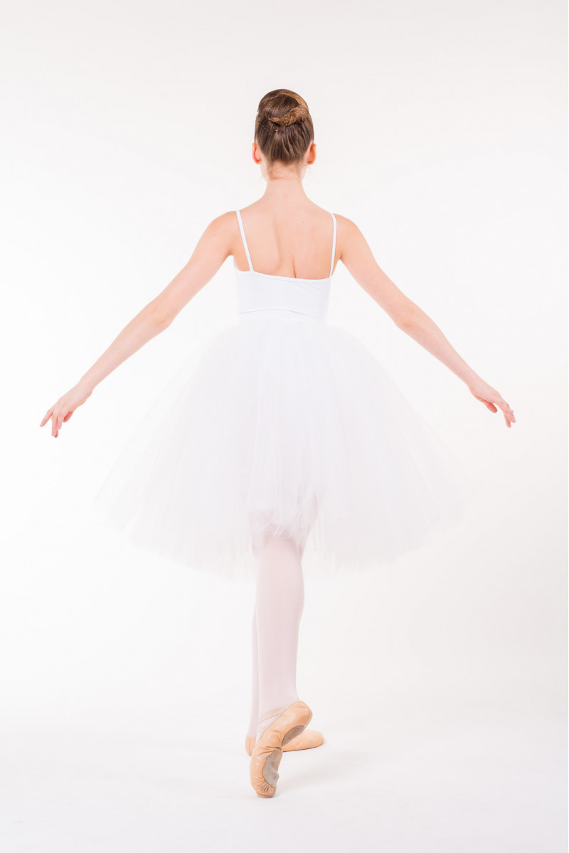 Bas de tutu long Repetto enfant blanc DE534