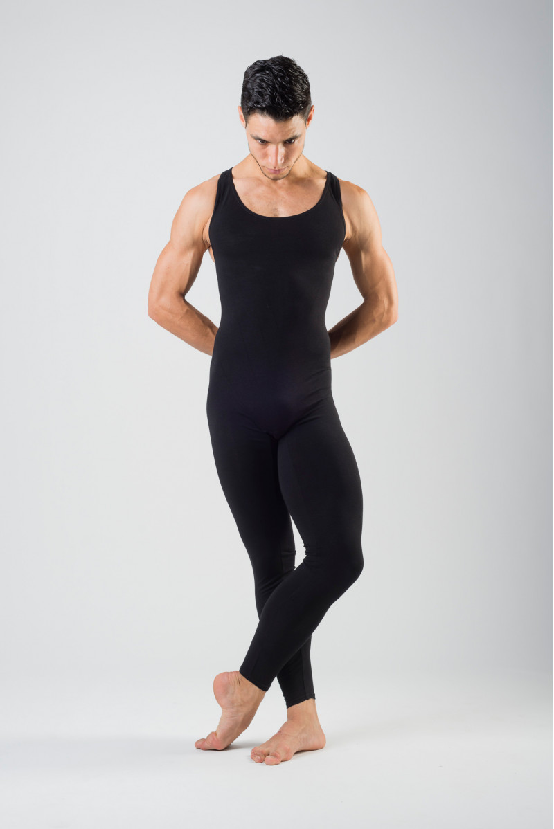 Capezio men black unitard 