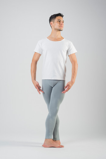 MDA men white dance T-shirt 