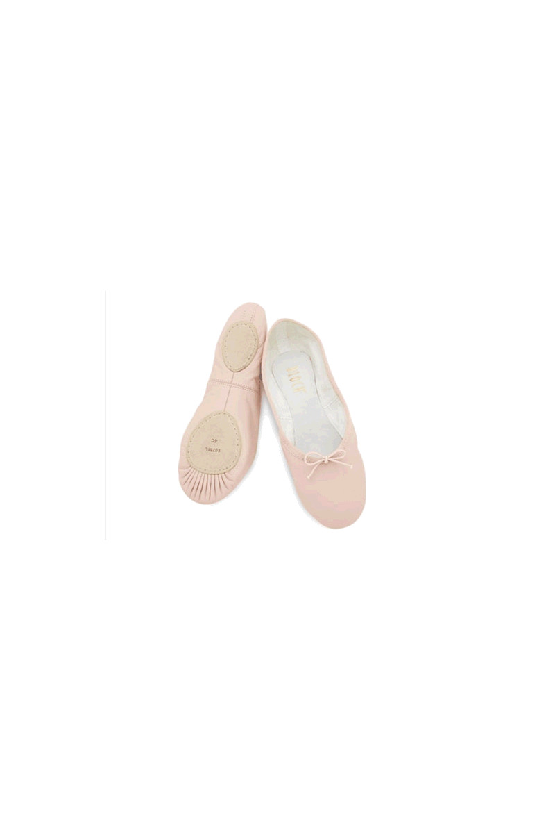 Demi-pointes bi-semelles cuir enfant Bloch 