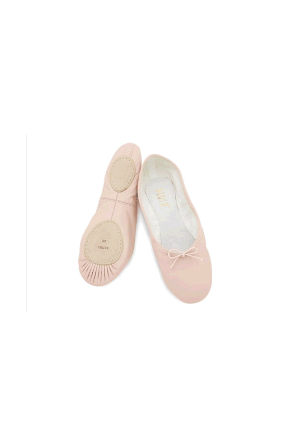 Demi-pointes bi-semelles cuir enfant Bloch 