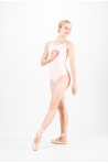 Justaucorps Repetto dentelle D0684 Rose pétale