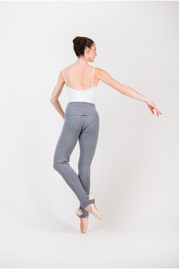 Capezio grey warm up ballet tights Mademosielle Danse