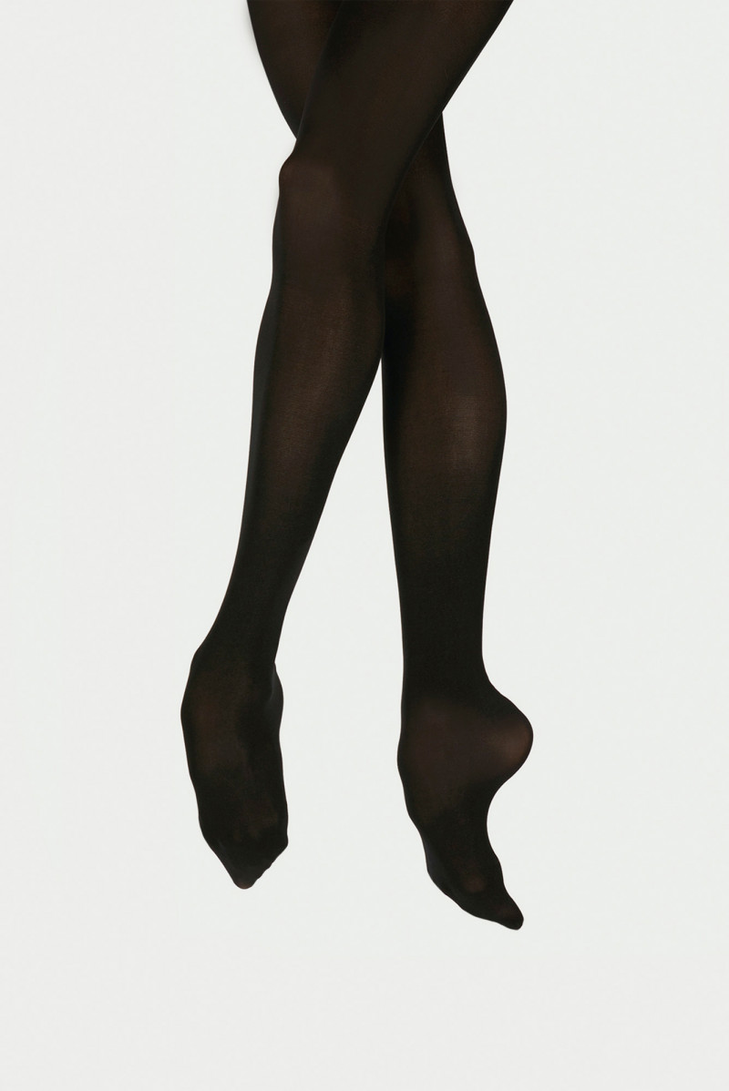 Wear Moi DIV01 black footed tights