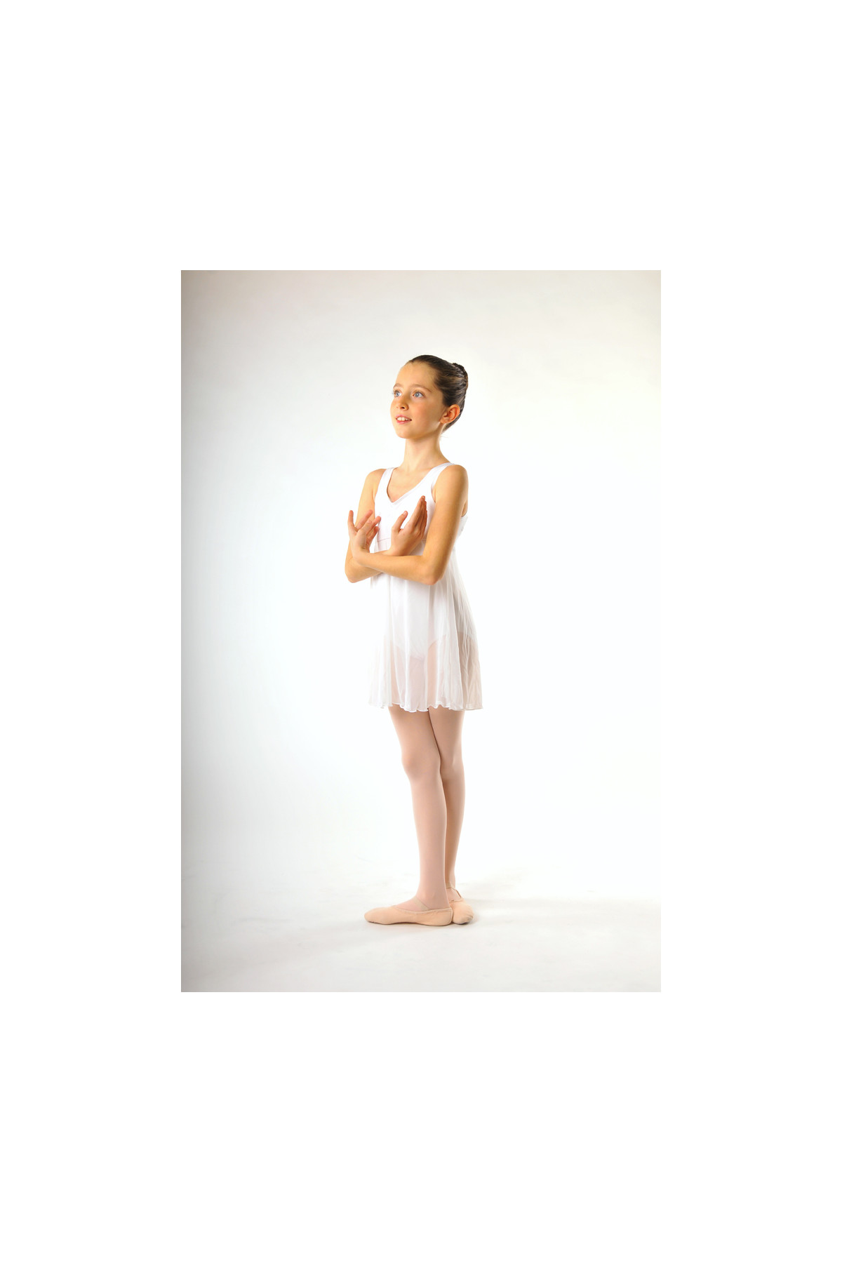 Tunique Empire Capezio 3968C blanche