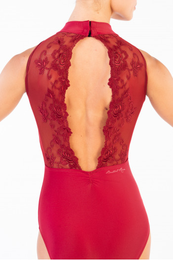 Ballet Rosa burgundy Amélie Leotard Women