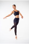 Leggins Sheddo tulle strech effet short
