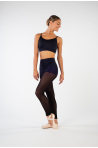 Leggins Sheddo tulle strech effet short
