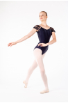Justaucorps Ballet Rosa Josephine noir enfant