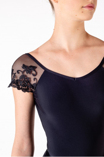 Ballet Rosa Josephine black child leotard