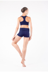 Short rabat Capezio marine femme