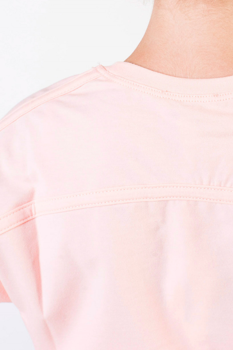 T-Shirt Repetto fille rose poudré SE438