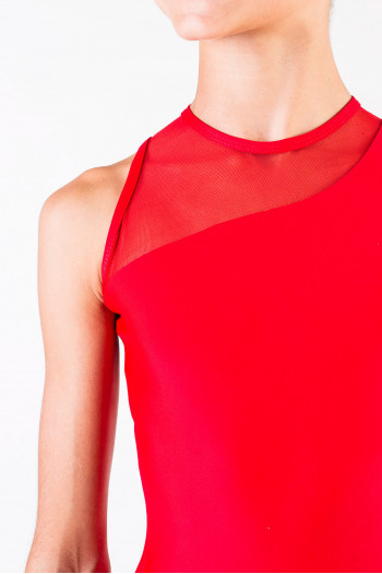 Ballet Rosa Nadège child red leotard