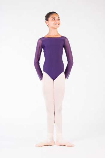 Leotard child eleonora ballet rosa prunus