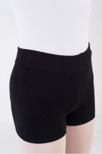Short d'échauffement Capezio CK10951C noir enfant