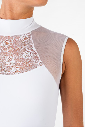 Leotard Ballet Rosa Anita white