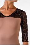Justaucorps Ballet Rosa Anouk noir/café au lait