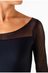 Justaucorps manches longues Ballet Rosa Eleonora noir
