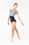 Crop top Capezio 11383 gris