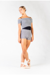 Crop top Capezio 11383 gris