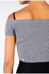 Crop top Capezio 11383 gris