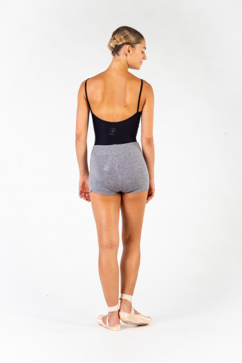 Short d'échauffement Capezio CK10951W gris