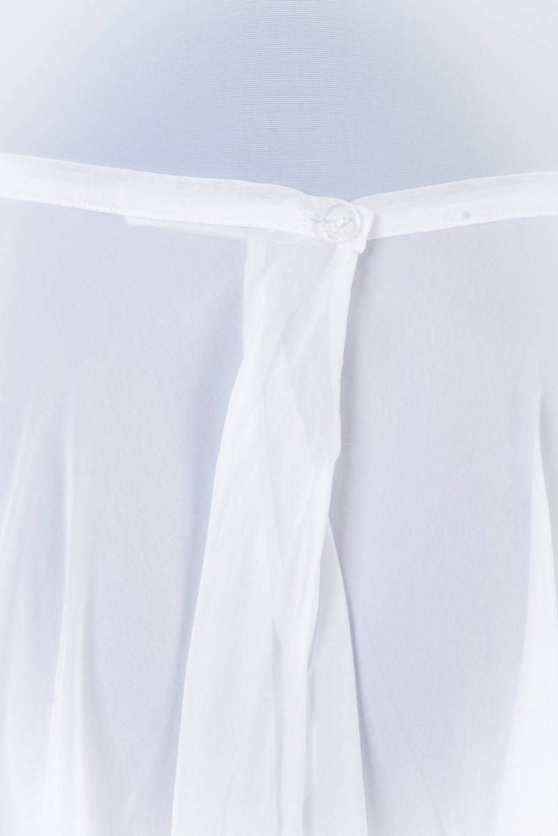 Capezio Mid Length Skirt White
