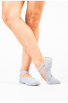 Demi-pointes homme Merlet Solo toile strech gris