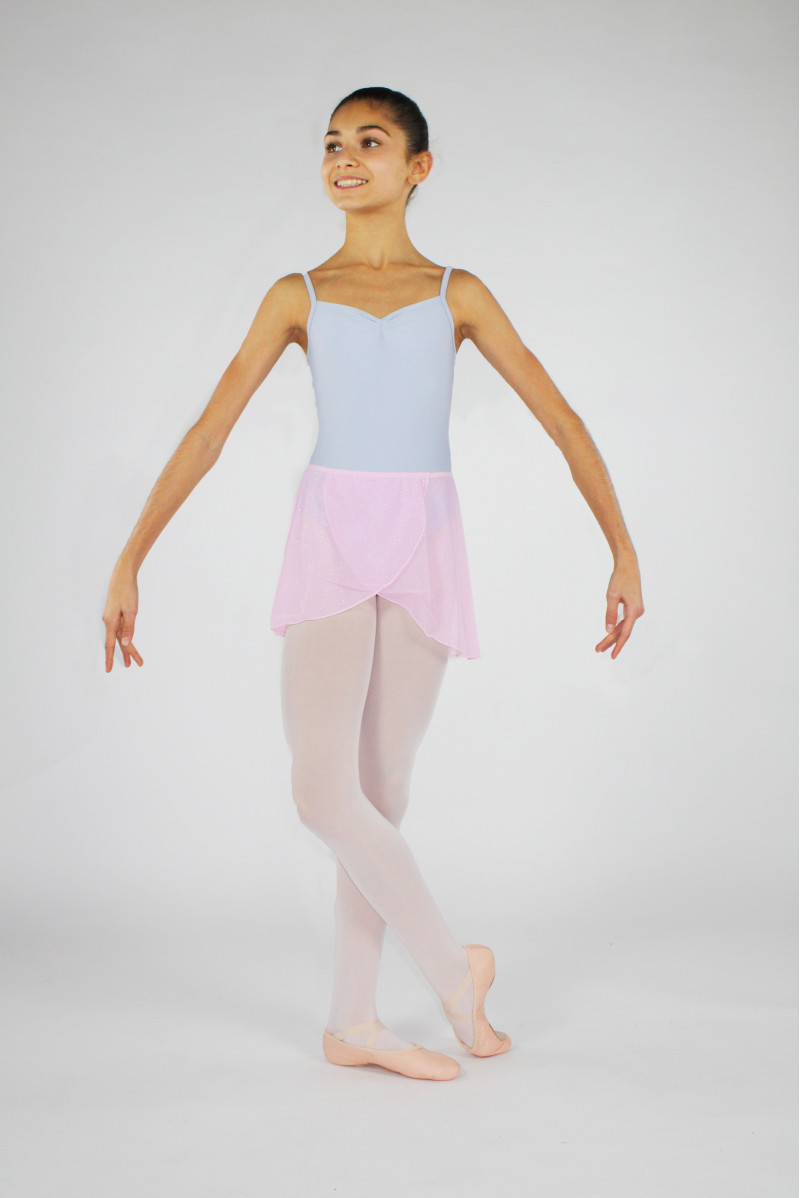 Jupette scintillante rose enfant Intermezzo