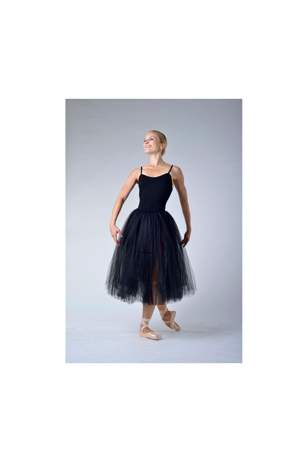 Repetto women black rehearsal skirt D0534