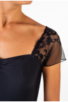 Justaucorps dentelle Ballet Rosa Justine noir