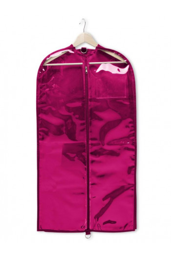 Clear Garment Bag pink