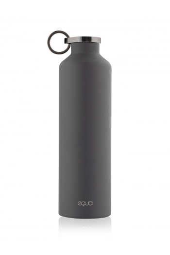 Thermos bottle Equa stainless steel dark grey