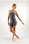 Intermezzo warm up unitard grey adult