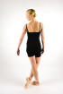 Intermezzo warm up unitard black  adult