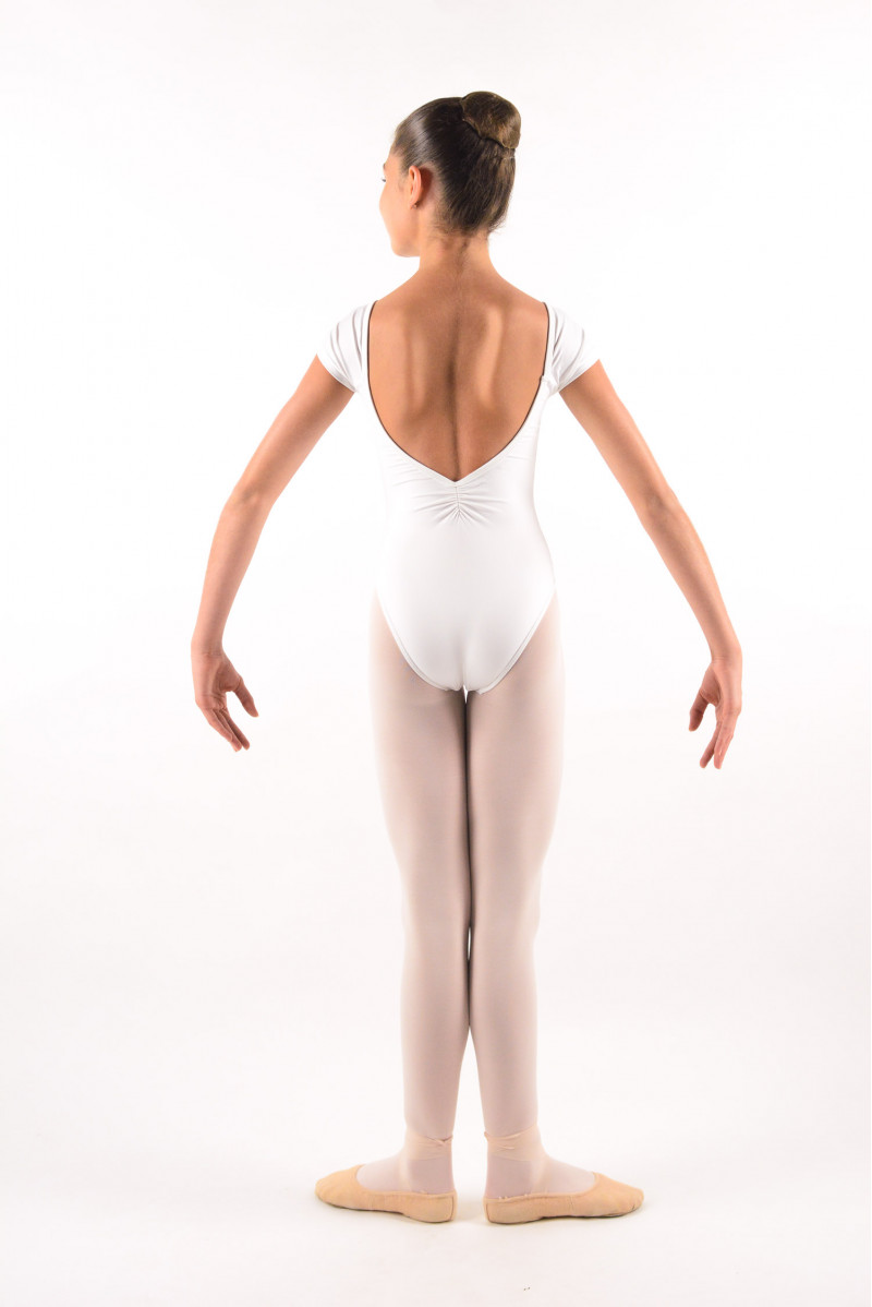 Ballet Rosa child Frida white leotard