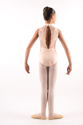 Justaucorps enfant Ballet Rosa Amélie rose poudré