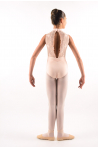 Justaucorps enfant Ballet Rosa Amélie rose poudré