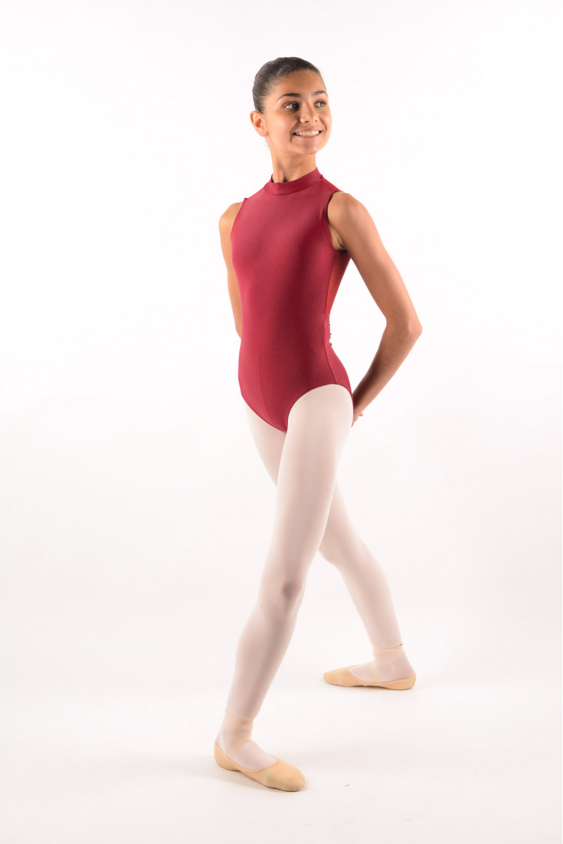 Ballet Rosa burgundy Amélie Leotard child