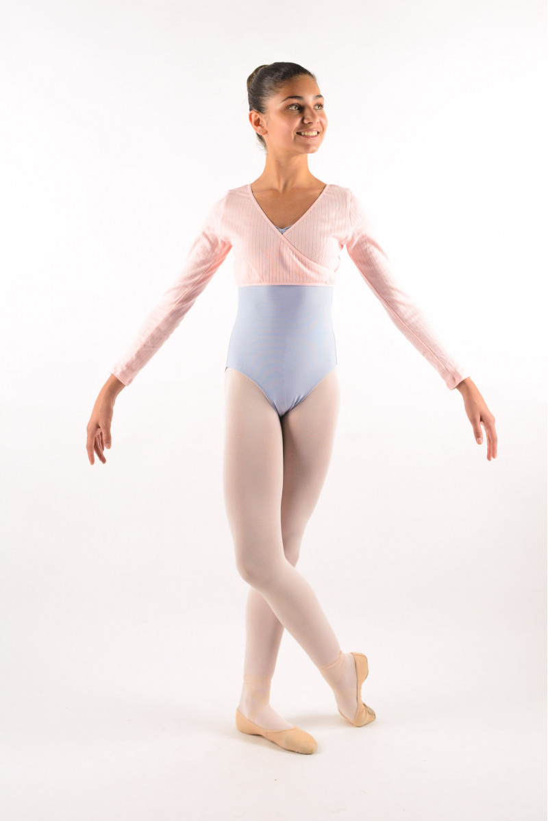 AGE 2-12 Pink Short Sleeved Cotton Ballet Dance Leotard Toddler Baby Ballet 