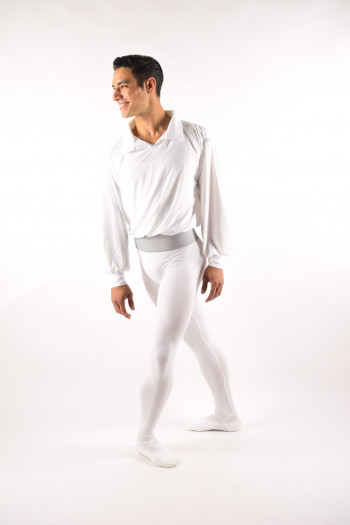 White Degas shirt for men