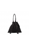Carrier bag Repetto Rondo with knot C0333TA black