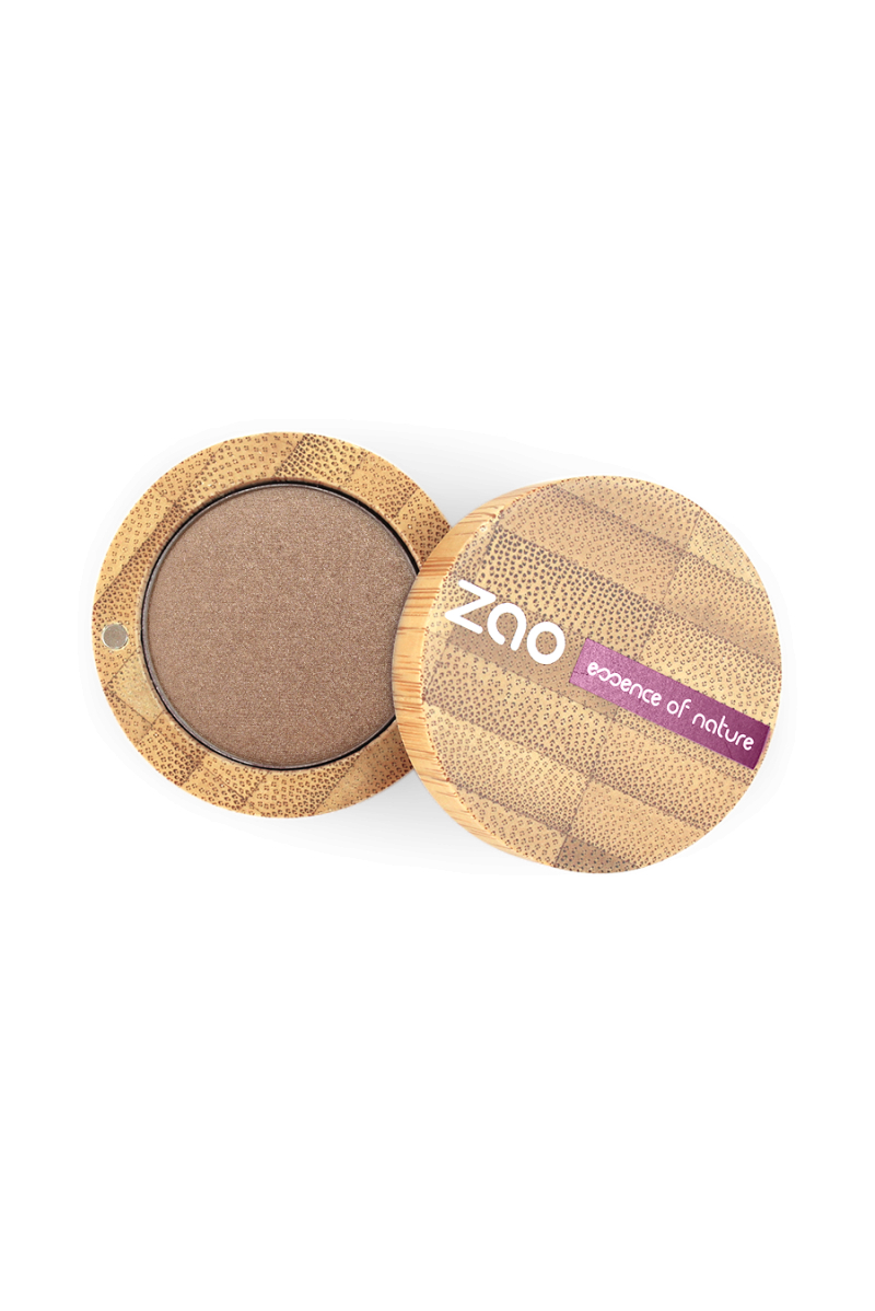 Ombre à paupières nacrée Zao Make Up bronze