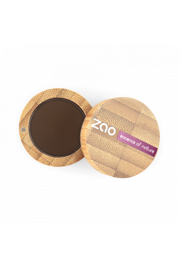 Zao Make Up matte eye shadow dark brown